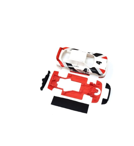 Chasis Audi 90 GTO Hybrid-R M-30713 en slot-maxi - Repuesto híbrido Scalextric