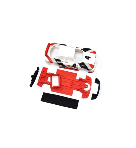 Chasis Audi 90 GTO Block AW-R 0.5 M-10711 en slot-maxi - Repuesto top Scalextric