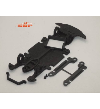 Chasis Fiat Abarth 1000 TCR BRM 3DSRP 802 en slot-maxi - Repuesto bicomponente top