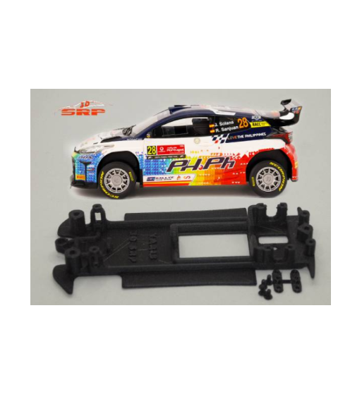 Chasis 3D bicomponente Toyota Yaris BC2032 en slot-maxi - Profesionalidad y rendimiento