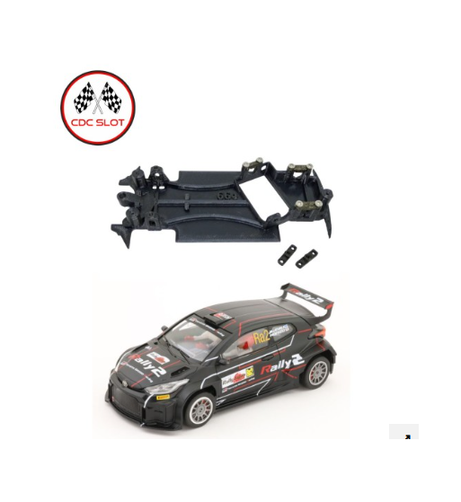Chasis 3D Toyota Yaris WRC Avant MBAWR664 en slot-maxi - Precisión monoblock