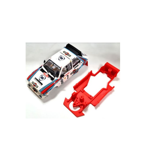Chasis Lancia S4 SRC cuna Slot.it M-CH0046V en slot-maxi - Exclusividad slot profesional