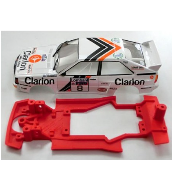 Chasis Audi Quattro Fly cuna Slot.it M-CH0038V en slot-maxi - Exclusividad y ajuste pro