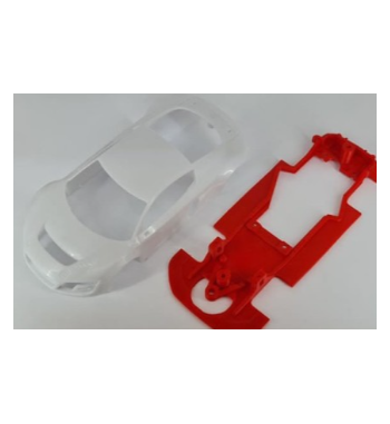 Chasis Audi R8 Ninco cuna Slot.it M-CH0049V en slot-maxi - Precisión y ligereza