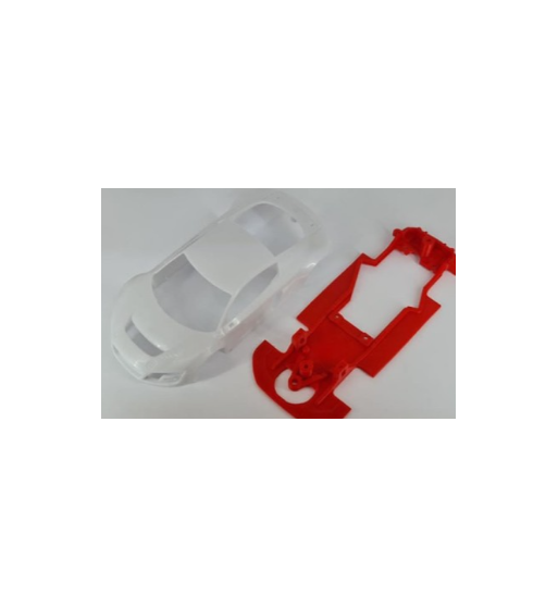 Chasis Audi R8 Ninco cuna Slot.it M-CH0049V en slot-maxi - Precisión y ligereza