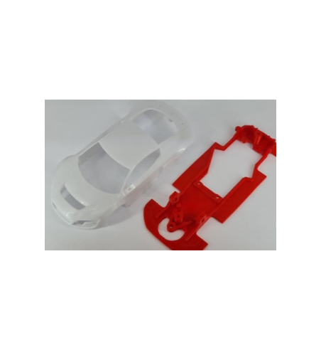 Chasis Audi R8 Ninco cuna Slot.it M-CH0049V en slot-maxi - Precisión y ligereza