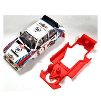 Chasis Lancia S4 SRC cuna Slot.it M-CH0046V en slot-maxi - Exclusividad slot profesional