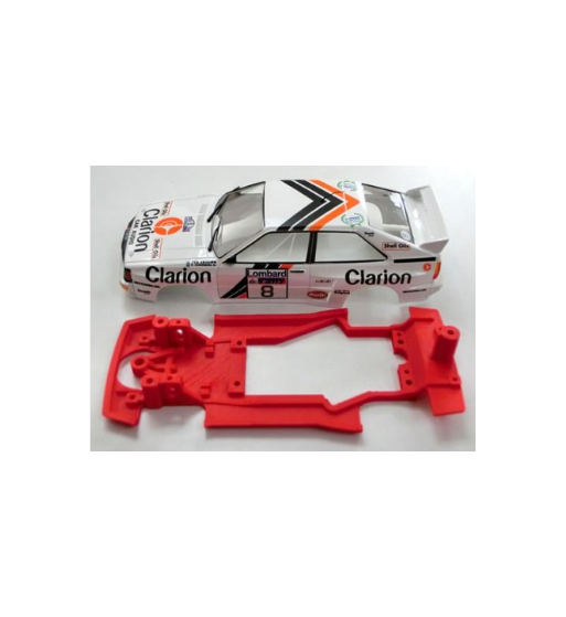 Chasis Audi Quattro Fly cuna Slot.it M-CH0038V en slot-maxi - Exclusividad y ajuste pro