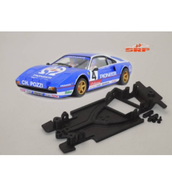 Chasis Ferrari 308 GTB BC2018 en slot-maxi - Precisión profesional en pista