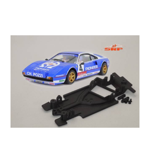 Chasis Ferrari 308 GTB BC2018 en slot-maxi - Precisión profesional en pista