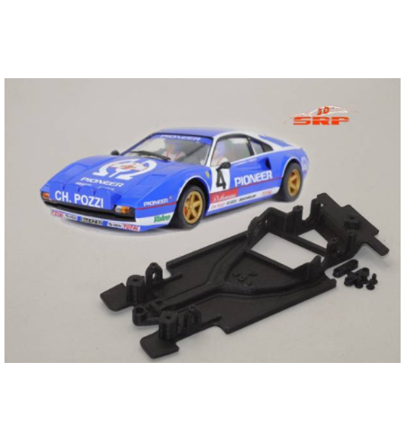 Chasis Ferrari 308 GTB BC2018 en slot-maxi - Precisión profesional en pista