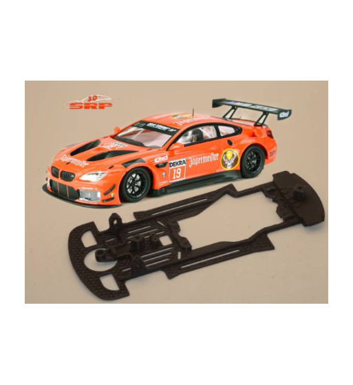 Chasis BMW M6 GT3 Sideways BC2017 en slot-maxi - Innovación y rendimiento pro