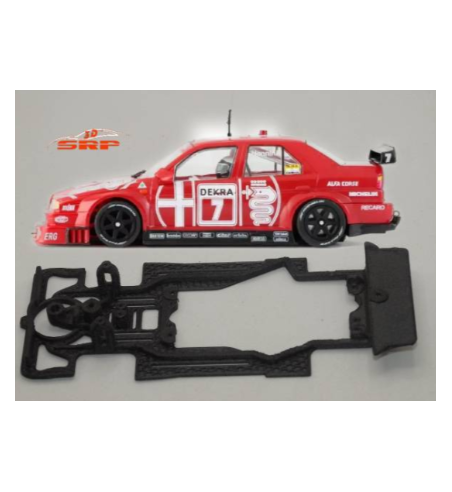 Chasis Alfa Romeo 155 V6 TI BC2016 en slot-maxi - Control y precisión profesional