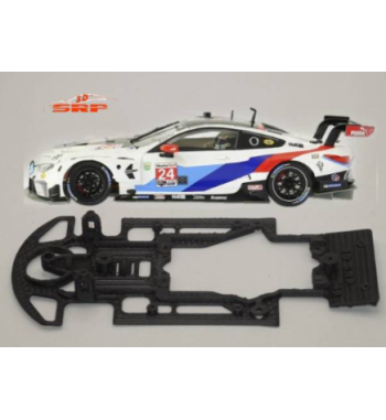 Chasis BMW M8 GTLM Scaleauto BC2021 en slot-maxi - Control total para campeones
