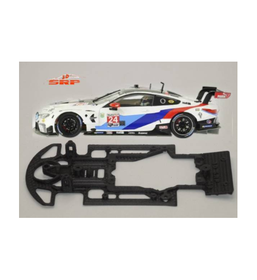 Chasis BMW M8 GTLM Scaleauto BC2021 en slot-maxi - Control total para campeones