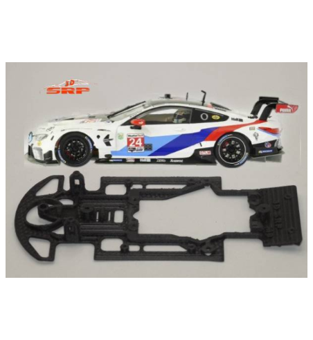 Chasis BMW M8 GTLM Scaleauto BC2021 en slot-maxi - Control total para campeones