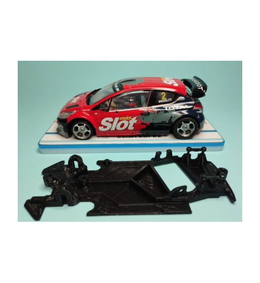 Chasis RACE EVO Peugeot 208 KS-AE08 en slot-maxi - Innovación y control