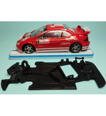Chasis RACE EVO Peugeot 307 WRC Ninco KS-AE06 en slot-maxi - Precisión total rally