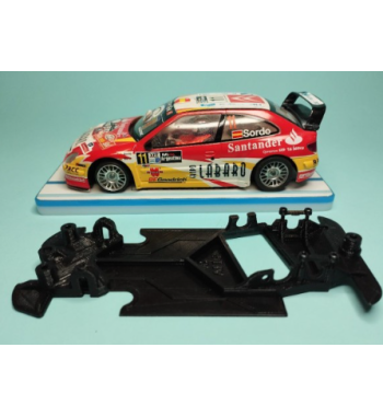 Chasis RACE EVO Citroen Xsara Pro SCX KS-AE02 en slot-maxi - Control total para rally