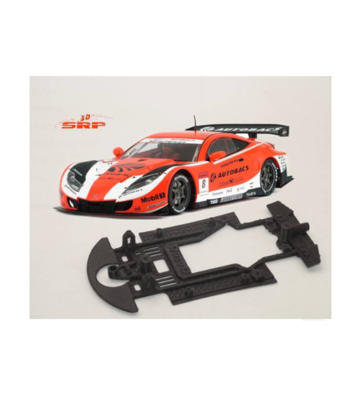 Chasis Honda HSV 010 GT BC2014 en slot-maxi - Precisión y rendimiento GT