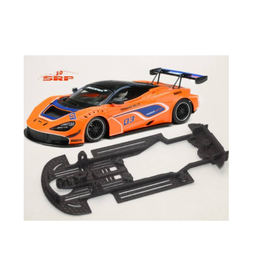 Chasis McLaren 720S GT3 NSR BC2012 en slot-maxi - Control y compatibilidad NSR