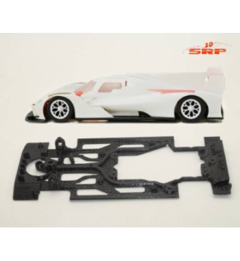 Chasis Cadillac-V LMH 1016-R en slot-maxi - LMH con ajuste total