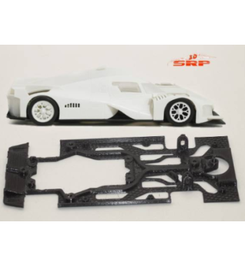 Chasis Peugeot 9x8 LMH 1015-R en slot-maxi - Control absoluto en LMH