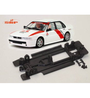 Chasis lineal Mitsubishi Galant VR4 1120WSC en slot-maxi - Precisión y estabilidad
