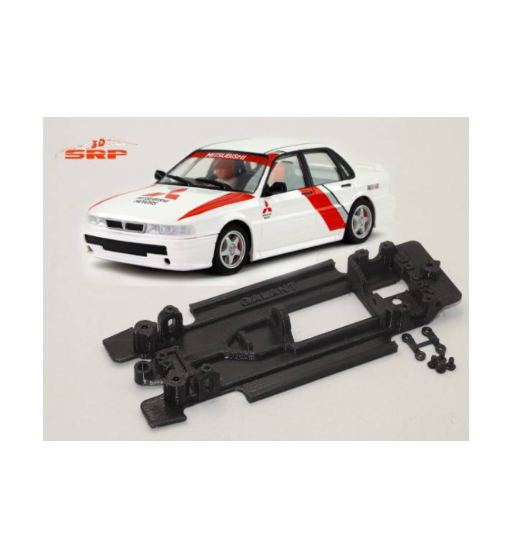 Chasis lineal Mitsubishi Galant VR4 1120WSC en slot-maxi - Precisión y estabilidad