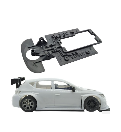 Chasis Seat León SW110 slot-maxi - Linealidad y ajuste para Slot.it