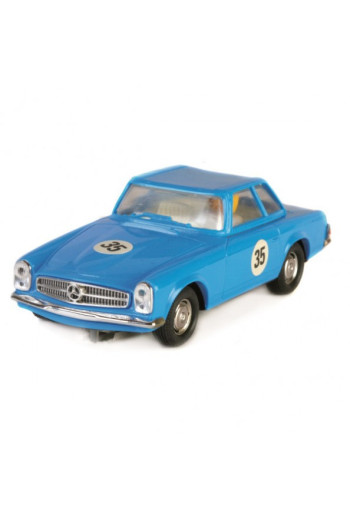 Mercedes 250 SL Coupe Azul replica Exin Mex Slot 70 | Slot Maxi | Slot clásico edición limitada