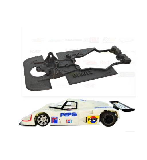 Chasis Jaguar XJR 12/9 AW109 slot-maxi - Slot.it para velocidad y competición