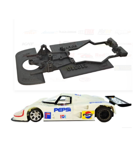 Chasis Jaguar XJR 12/9 AW109 slot-maxi - Slot.it para velocidad y competición