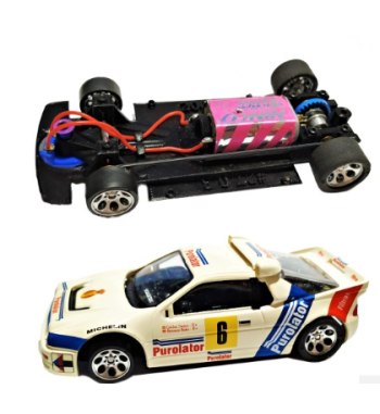 Chasis Ford RS200 MBIL27 slot-maxi - Scalextric monoblock para rally y drift