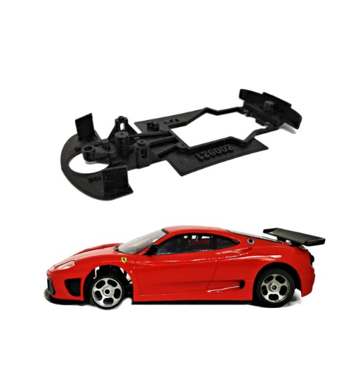 Chasis Ferrari 360 AW31 slot-maxi - Ninco para rally y velocidad