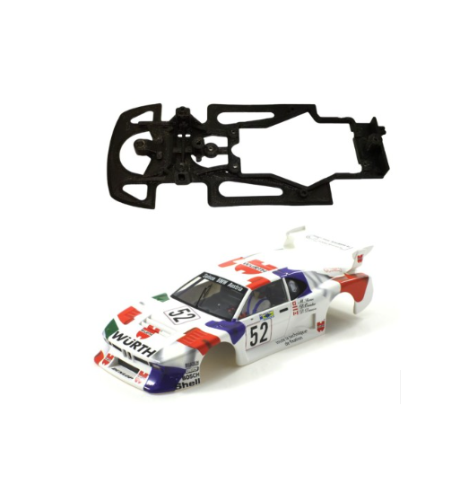 Chasis BMW M1 G5 AW77 slot-maxi - Sideways para tuning y competición