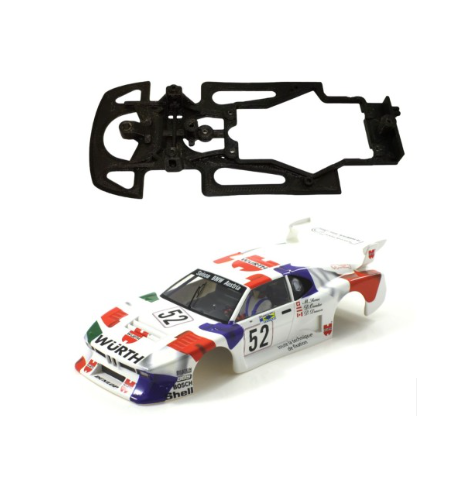 Chasis BMW M1 G5 AW77 slot-maxi - Sideways para tuning y competición