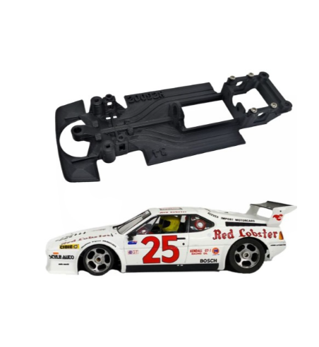 Chasis BMW M1 MBIL34 slot-maxi - Fly Monoblock línea para carreras