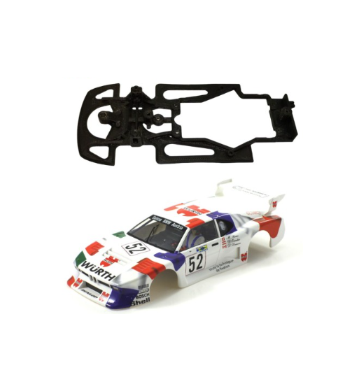 Chasis BMW M1 G5 AW252 slot-maxi - Scaleauto para velocidad y tuning