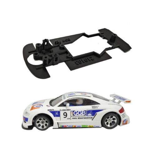 Chasis Audi TT AW69 slot-maxi - Ninco para tuning y drift