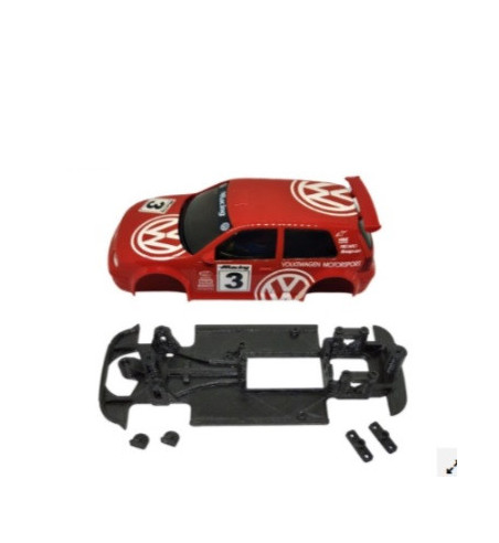 Chasis Volkswagen Golf MBILR62 en slot-maxi - Control y robustez monoblock