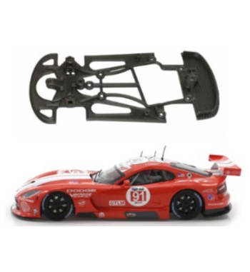 Chasis Viper GTS-R RT4441 en slot-maxi - Skeleton, ligereza y velocidad