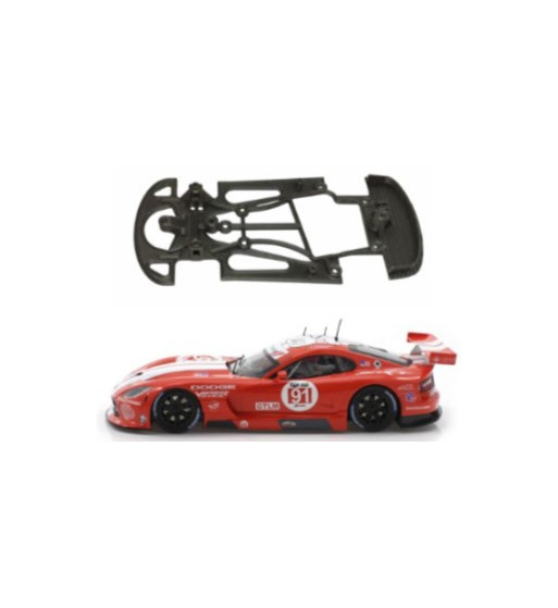 Chasis Viper GTS-R RT4441 en slot-maxi - Skeleton, ligereza y velocidad