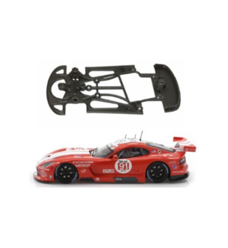Chasis Viper GTS-R RT4441 en slot-maxi - Skeleton, ligereza y velocidad