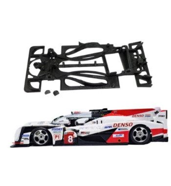 Chasis Toyota TS050 Hybrid MBAWF539 en slot-maxi - Angular y robusto monoblock
