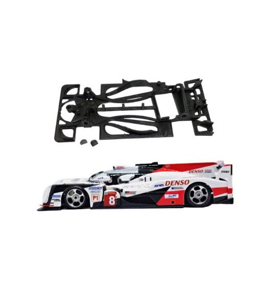 Chasis Toyota TS050 Hybrid MBAWF539 en slot-maxi - Angular y robusto monoblock