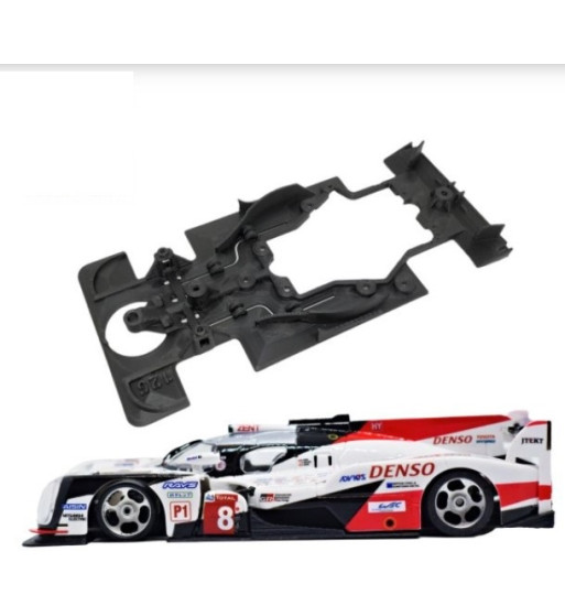Chasis Toyota TS050 Hybrid AW126 slot-maxi - Slot.it y precisión japonesa