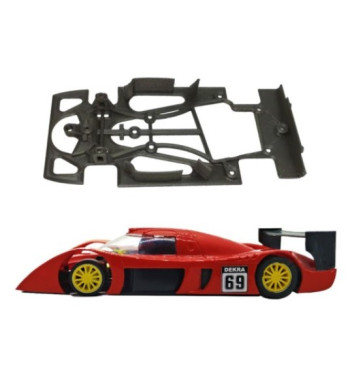 Chasis Toyota GT One RT4398 slot-maxi - Skeleton RT4 para máxima ligereza