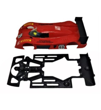 Chasis Toyota GT One AW242 slot-maxi - Skeleton Slot.it para slot avanzado