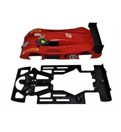 Chasis Toyota GT One AW242 slot-maxi - Skeleton Slot.it para slot avanzado